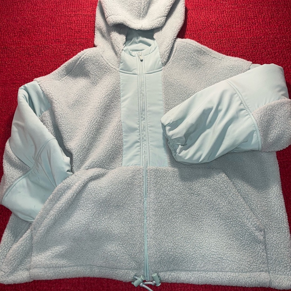 All in Motion Aqua Fleece Jacket